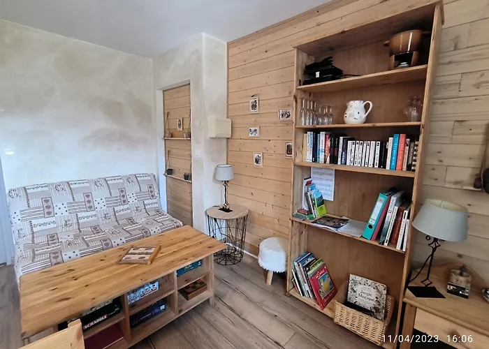 Appartement en bord de lac, accès jardin, cuisine d\'été , accès direct plage,
